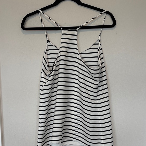 J. Crew Black and White Striped Camisole 4 - Picture 4 of 4